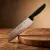 Santoku japán kés, 18 cm rozsdamentes penge, Niza