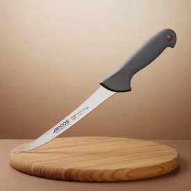   Csontozókés, 15 cm hajlított penge, Arcos Colour Prof,  csúszásmentes gumírozott markolat, színkódos