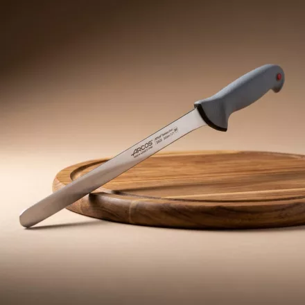 Szeletelőkés, 30 cm flexibilis penge, Arcos Colour Prof, csúszásmentes markolat, színkódos