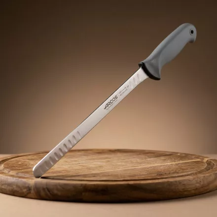 Filézőkés, lazackés, 30 cm flexibilis penge, Arcos Colour Prof,  csúszásmentes markolat, színkódos