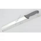 Szeletelőkés, kenyérvágókés, 30 cm-es recés penge, Arcos Colour Prof, csúszásmentes markolat, színkódos