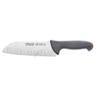 Santoku japán kés, 18 cm penge, Arcos Colour Prof csúszásmentes markolat, színkódos