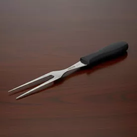   Húsvilla, 18 cm kovácsolt villával, Arcos 2900, fekete polipropilén nyél