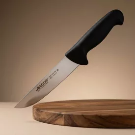   Henteskés, 16 cm rozsdamentes penge, Arcos 2900, fekete polipropilén nyél