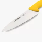 Szakácskés, 20 cm rozsdamentes penge, Arcos 2900, sárga polipropilén nyél