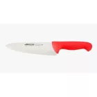 Szakácskés, 20 cm rozsdamentes penge, Arcos 2900, piros polipropilén nyél
