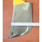 Bárd, 550 gramm, 19 cm-es 4 mm vastag penge, sárga nyél, Arcos