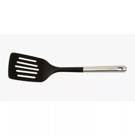 Fordítólapát, hőálló szilikon fejjel, perforált, 34 cm, Arcos prémium