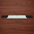 Kétkezes sajtkés, 40 cm rozsdamentes penge, Arcos Universal, fekete szegecselt nyél
