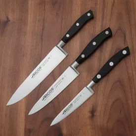   Riviera késkészlet, 3 db-os (10 cm, 15 cm, 20 cm- es penge)