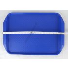 Műanyag Md tálca, kék polipropilén, csúszásgátlós felülettel