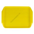 Műanyag Md tálca, sárga polipropilén, csúszásgátlós felülettel