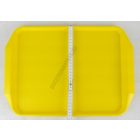 Műanyag Md tálca, sárga polipropilén, csúszásgátlós felülettel