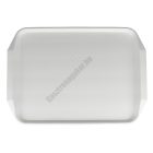 Műanyag Md tálca, menza tálca, fehér polipropilén, csúszásgátlós felülettel