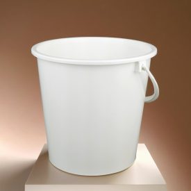 Vödör, 8 liter, 26×25 cm, műanyag füllel