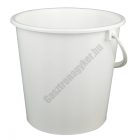 Vödör, 8 liter, 26×25 cm, műanyag füllel