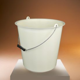 Vödör, 12 liter, 29×30 cm, fém füllel