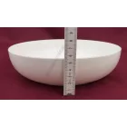 Tálka, 22 cm, 1 liter, műanyag