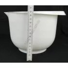 Keverő-kiöntőtál, erős műanyag, 3 liter