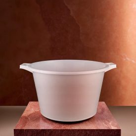   Füles dézsa, 50 liter, erős műanyag tárolóedény, 56 cm