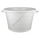 Füles dézsa, 80 liter, erős műanyag tárolóedény, 62 cm