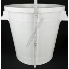 Moslékos dézsa, extra erős műanyag, 50 liter, fedő nélkül, 46×44 cm