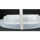 Moslékos dézsa fedő, 46 cm, erős műanyag 