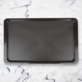   Műanyag erős GN 1/1 tálca, regál tálca, 32,5×53 cm, barna színű