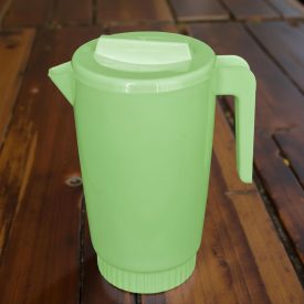 Kancsó tetővel, 2 l, erős műanyag, zöld