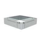 Sütőkeret, állítható négyzet, 16 cm-től 30 cm-ig, de Buyer