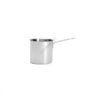 Bain-marie melegítő edény, 12 cm, rozsdamentes