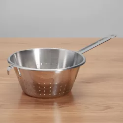 Húsmerő/tésztaszűrő, 24 cm erős rozsdamentes, de Buyer