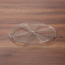 Sütőrács, kerek, 28 cm, rozsdamentes