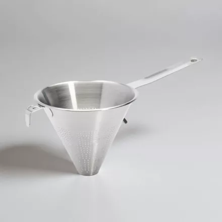 Spiccszűrő, kínai szűrő, 18 cm, rozsdamentes
