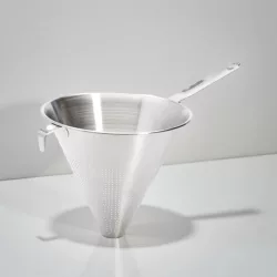 Spiccszűrő, kínai szűrő, 23 cm, rozsdamentes