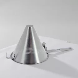 Spiccszűrő, kínai szűrő, 26 cm, rozsdamentes