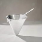 Spiccszűrő, kínai szűrő, 23 cm, mikroperforált, rozsdamentes