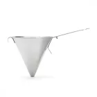 Spiccszűrő, kínai szűrő, 23 cm, mikroperforált, rozsdamentes