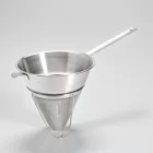 Finomhálós szűrő, 22 cm átmérő, 0,4 mm szitaszövet, rozsdamentes