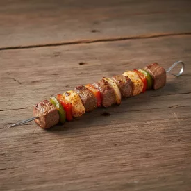   Hústű, sasliktű, 25 cm, de Buyer, rozsdamentes, 10 db/csomag