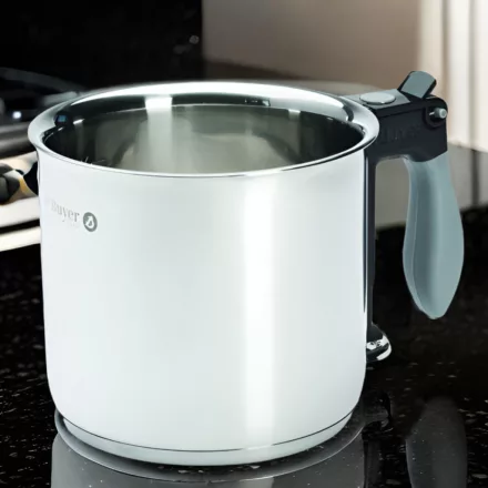 Bain-marie melegítő edény, duplafalú, 16 cm, rozsdamentes