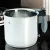 Bain-marie melegítő edény, duplafalú, 16 cm, rozsdamentes