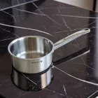 Nyeles lábas, 1,4 l, de Buyer, 16 cm átm., 18/10 rozsdamentes