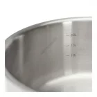 Nyeles lábas, 3 l, de Buyer, 20 cm átm., 18/10 rozsdamentes