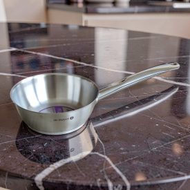   Szószos nyeles lábas, de Buyer, 18 cm átm., 1,4 l, 18/10 rozsdamentes