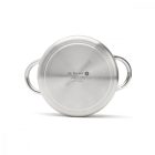 Alacsony lábas, 3,1 l, de Buyer, 20 cm átm., 18/10 rozsdamentes