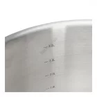 Alacsony lábas, 5,4 l, de Buyer, 24 cm átm.,18/10 rozsdamentes