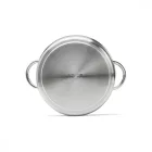 Alacsony lábas, 8,6 l, de Buyer, 28 cm átm., 18/10 rozsdamentes