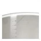 Alacsony lábas, 8,6 l, de Buyer, 28 cm átm., 18/10 rozsdamentes