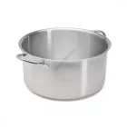 Alacsony lábas, 25 l, de Buyer, 40 cm átm., 18/10 rozsdamentes